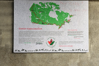 Sentier Transcanadien map Quebec.