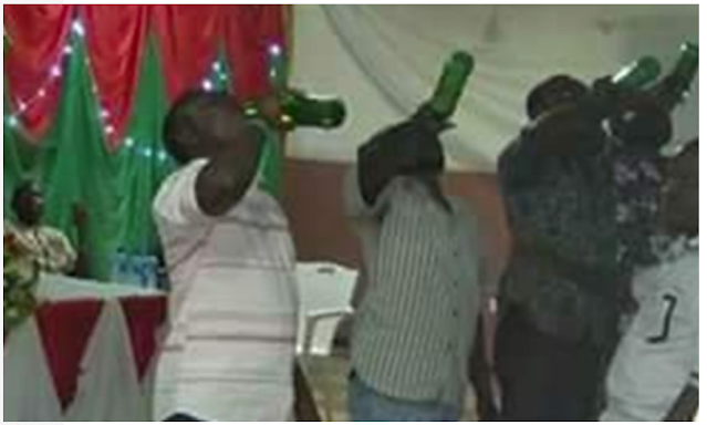 Man dies during drinking competition