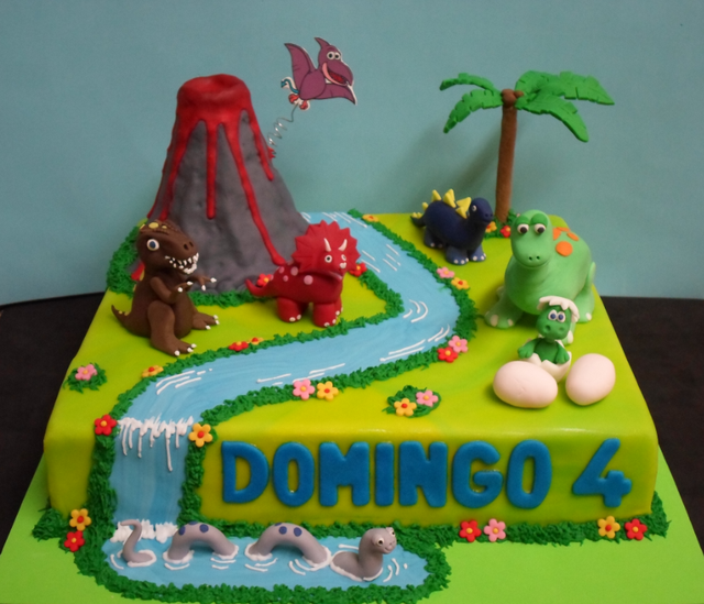 Dinosaur Birthday Cakes