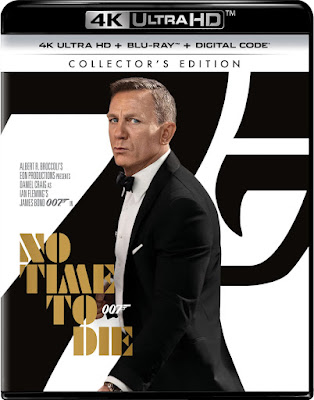 No Time to Die Daniel Craig DVD Blu-ray 4K