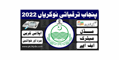 Punjab Development Jobs 2022 – Government Jobs 2022