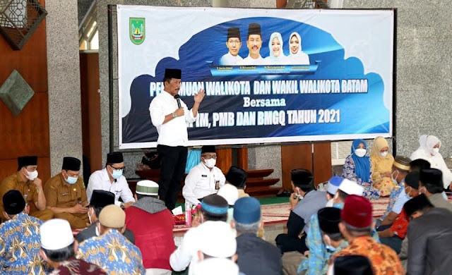 Gelar Silaturahmi Dengan Guru TPQ. Imam dan Mubaligh, Rudi Ingatkan Selalu Terapkan Prokes