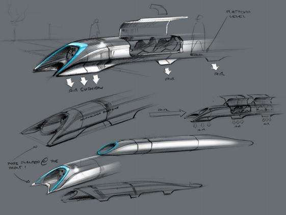 Hyperloop conceptual design