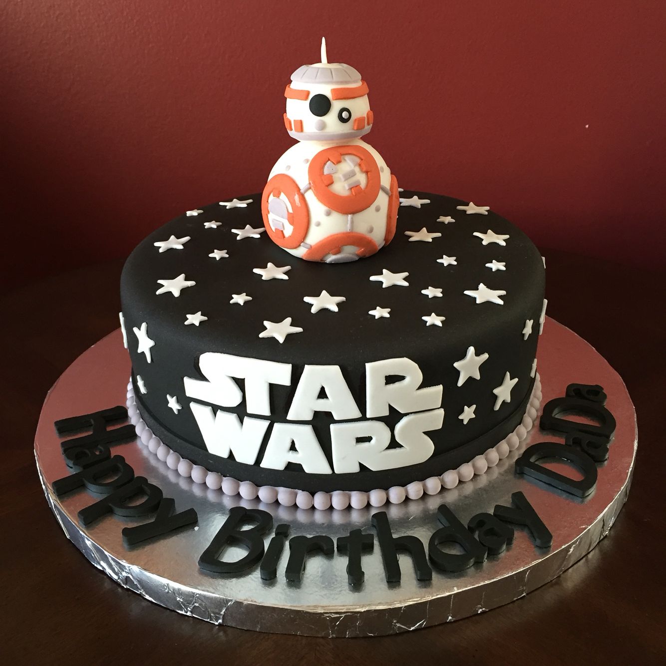 star wars birthday cake