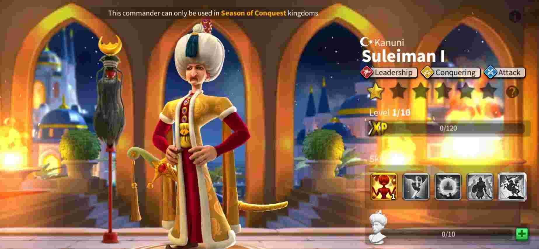 suleiman rise of kingdoms best pairing