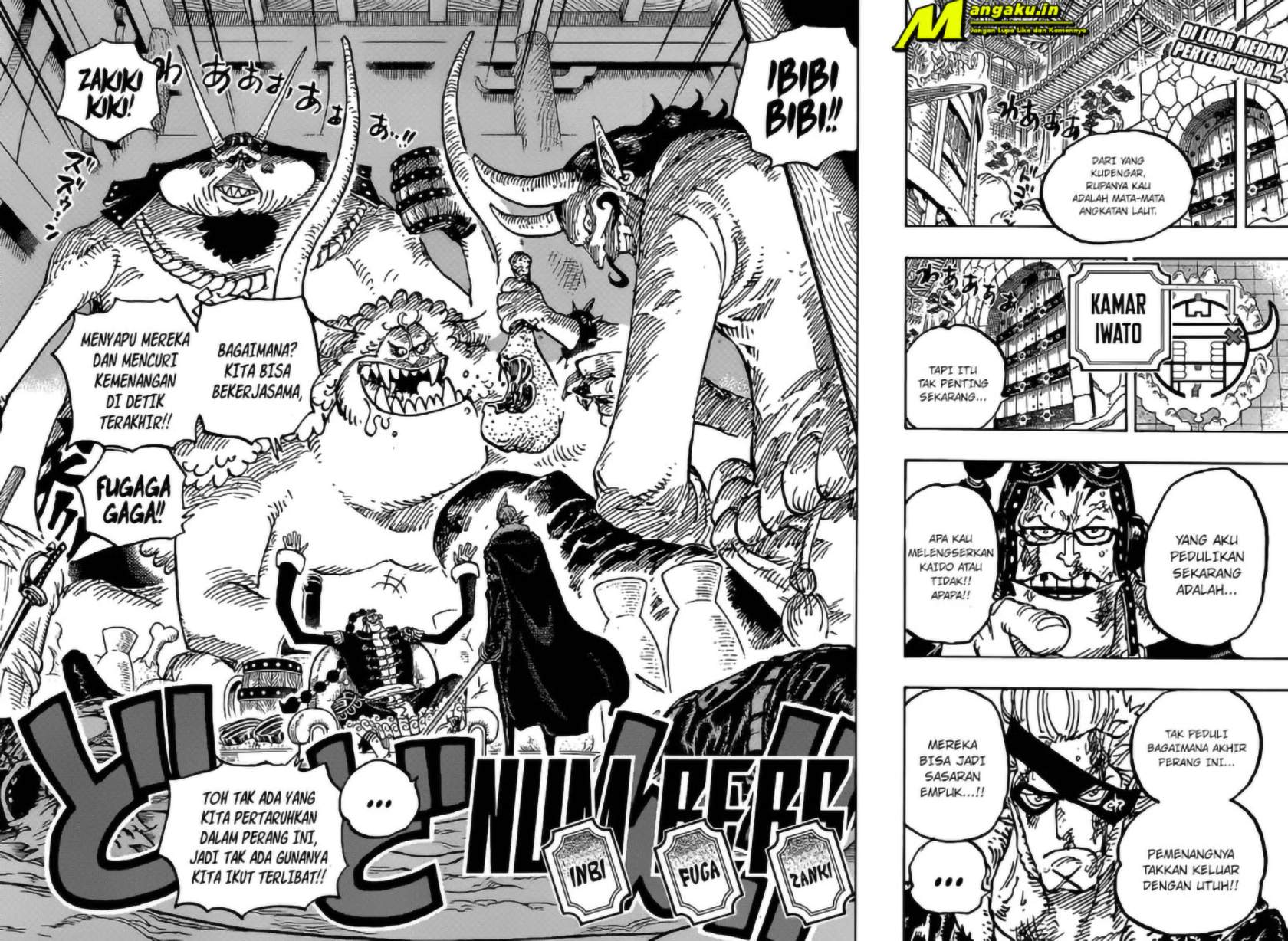 Manga One Piece Chapter 1030 Bahasa Indonesia