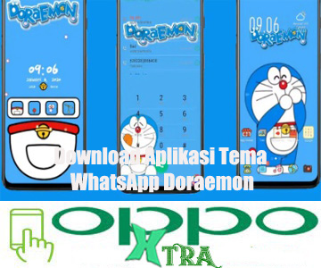Download Aplikasi Tema WhatsApp Doraemon