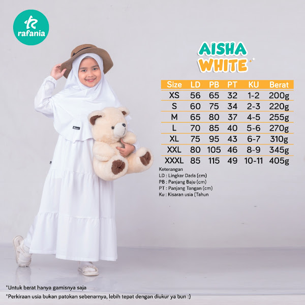 Gamis Anak Aisha