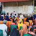 Kelompok Tani Bungo Sitangkai Sambut kedatangan Calon Bupati Tanah Datar Eka Putra. 