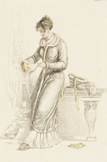 Fashion Plate, 'Carriage Dress' for 'The Repository of Arts' Rudolph Ackermann (England, London, 1764-1834) England, London, November 1, 1817 Prints; engravings Hand-colored engraving on paper