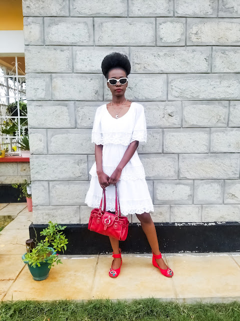 How To Wear A Little White Dress in Summer