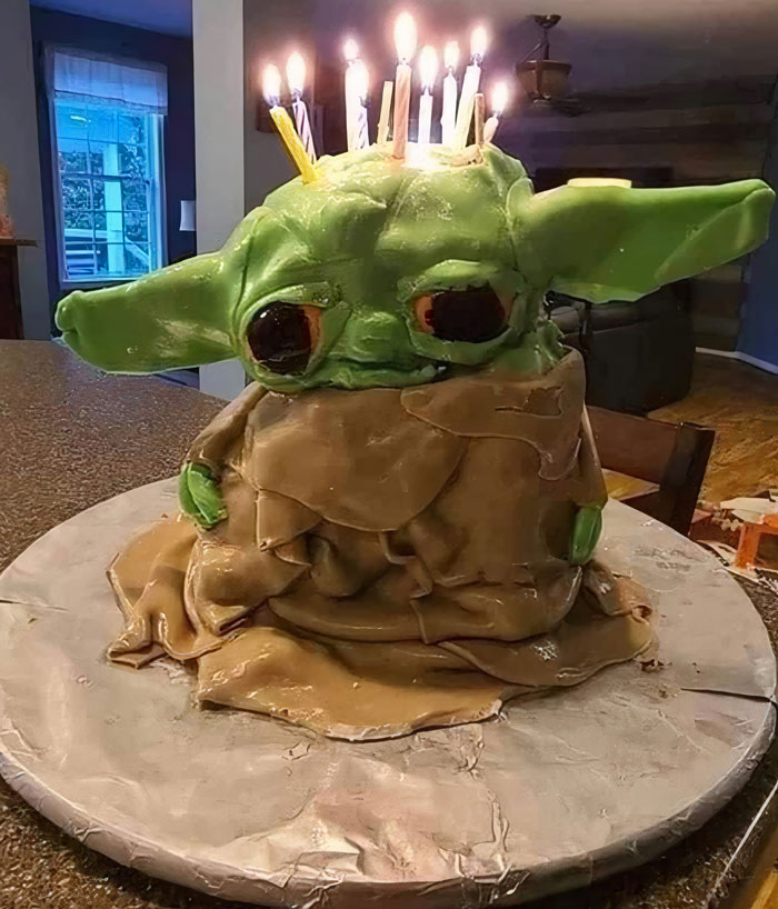 yoda cake