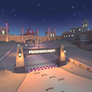 Shy Guy Bazaar as seen in Mario Kart Tour