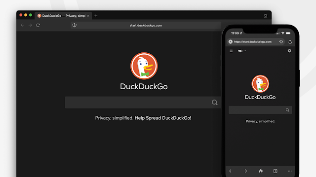تعمل DuckDuckGo على متصفح سطح المكتب يركز على الخصوصية والسرعة والبساطة