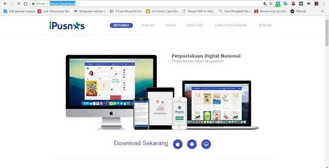 perpustakaan ipusnas Buat cari Jurnal