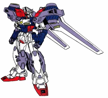 OZX-GU01A Gundam Geminass 01 con unidad de alta movilidad