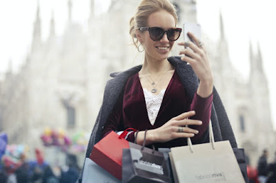 shopping bag sunglasses milan coat social  media