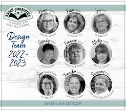 PROUD MEMBER OF KAREN BURNISTON'S DESIGN TEAM, 2013 - 2022