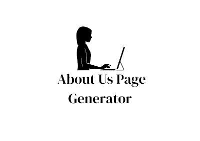 About Us Page Generator For Blogger FREE - Generate Only 1 Click