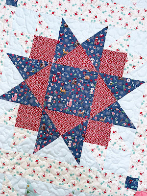 A Bit of Scrap Stuff Blog #ABitofScrapStuff #ABitofScrapStuffPattern #SunriseQuilt #RileyBlakeDesigns #Quilt