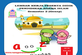 LKPD PAI Dan BP Kelas 1 SD/MI Semester 2 Tahun 2021-2022