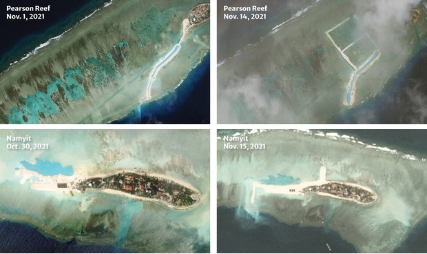 Vietnam Construction Continues at 3 South China Sea Locations, Images Show