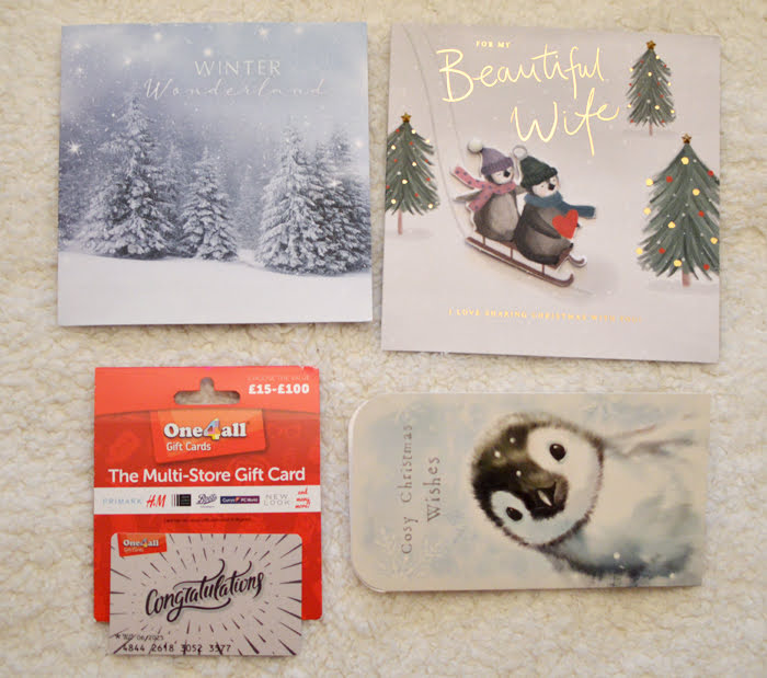 Christmas gift cards