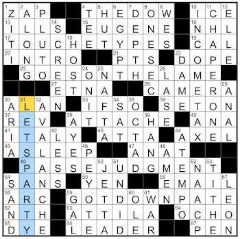 Actualizar 60+ imagen levy of schitt’s creek nyt crossword clue