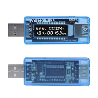 LCD USB Detector Voltmeter Ammeter Capacity Tester Voltage Current Meter Hown - store