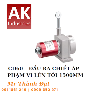 AK INDUSTRIES CD60 POT , Chiết áp chính hãng tại Việt Nam