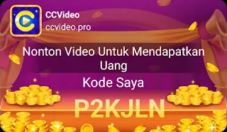 Kode Undangan CCVideo Terbaru 2024 "P2KJLN" Klaim Rp60.000