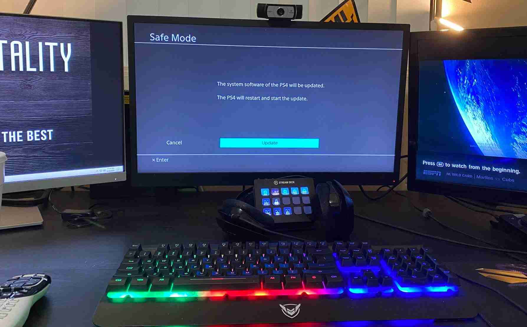 cara keluar safe mode ps4 masuk mode aman