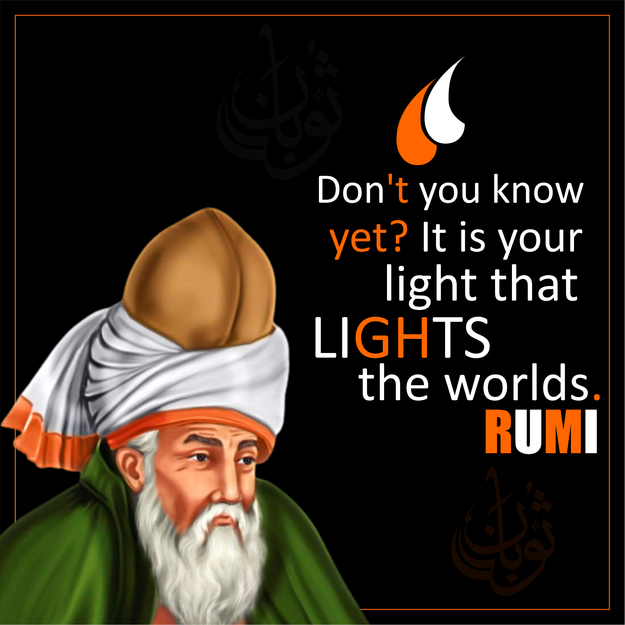 20 MOST FAMOUS QUOTES OF RUMI
