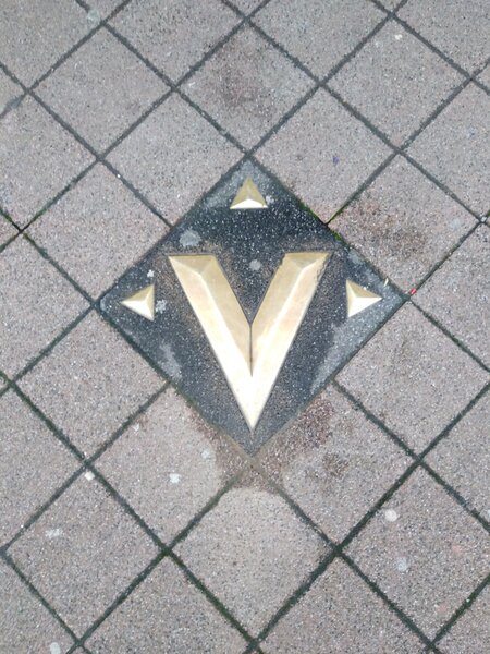 Vaci ulica znak