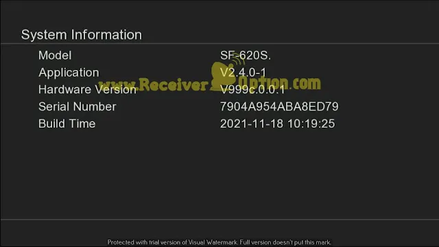 TWINKLER SF-620S FINDER NEW SOFTWARE WITH CCCAM & BISS KEY OPTION 18 NOVEMBER 2021