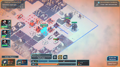 Ignited Steel: Mech Tactics game screenshot