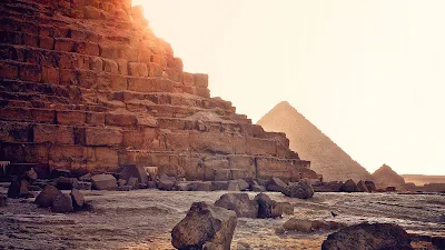Wallpaper For Desktop The Ancient Pyramids Of Egypt