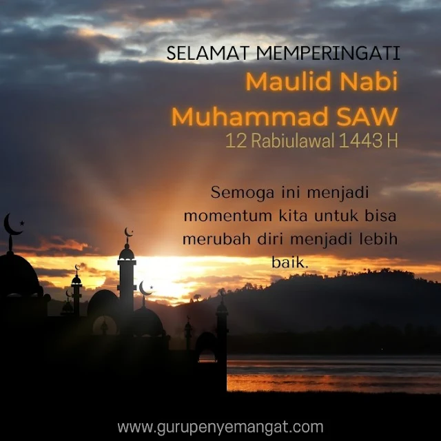 Kartu Ucapan Maulid Nabi Muhammad SAW 1443 H (12)