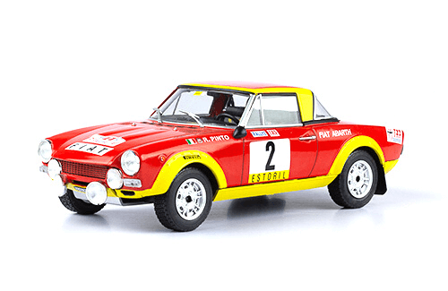 coleccion autos de rally 1:24 salvat argentina, Fiat 124 Abarth Spider 1:24