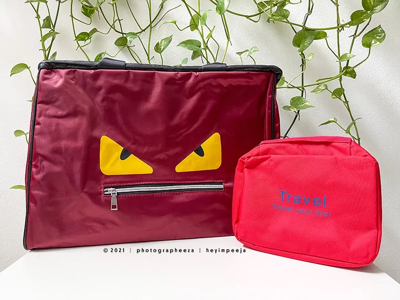 Duffel Bag Makeup Bag MILANDO Travel Duffel Bag Makeup Bag