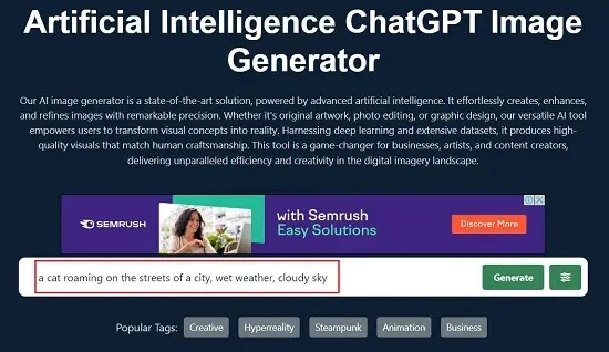 How to Create Stunning Images with the Free AI Image Generator