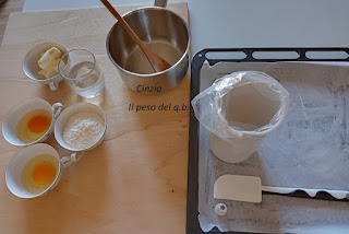 ingredienti pasta choux