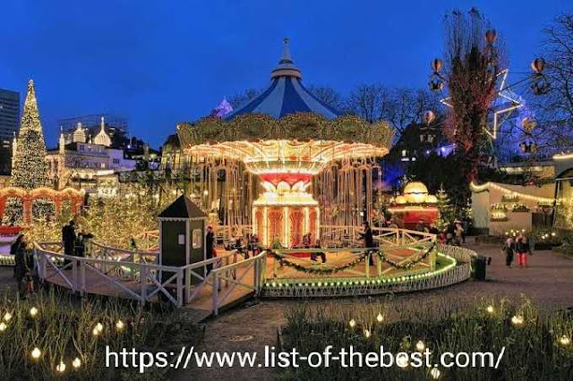 Tivoli Park, located on the island of Zealand in Copenhagen, Denmark, was opened in 1843. Tivoli Park is one of Copenhagen's most famous attractions and its second oldest amusement park