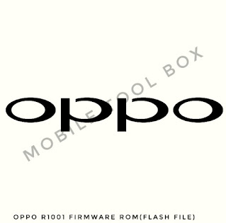 Oppo R1001 Flash File 2022 free download