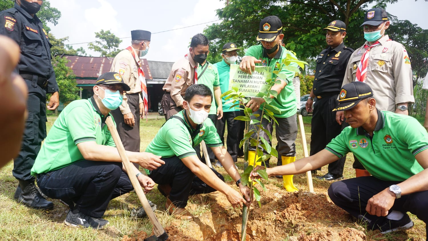 Serentak, DPW LDII Sumsel Tanam 18.000 Pohon