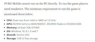 مواصفات تشغيل ببجي موبايل علي الكمبيوتر  Pupg Mopile Pc العالمية والكورية 2022
