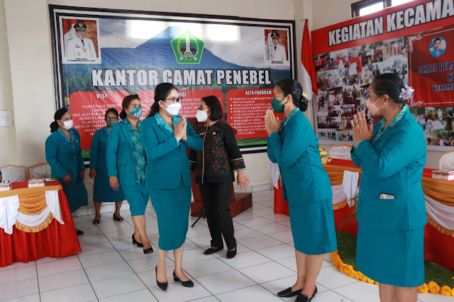   TP PKK Tabanan Harapkan Inovasi Yang Baru Demi Peningkatan Program Pembangunan 