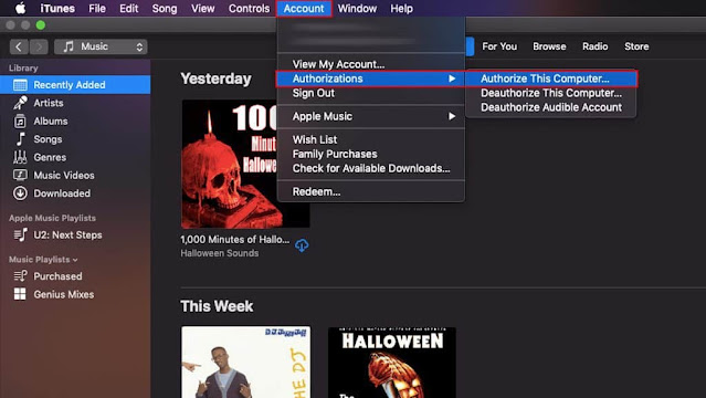 how to authorize a computer on itunes,how to authorize a computer for itunes,Why can't I authorize my computer on iTunes?,How do you Authorise your computer for iTunes?,How do I Authorise a computer for iTunes on a Mac?,How to authorize computer for Apple TV,How to authorize iPhone for iTunes,How to authorize a computer on iTunes macbook air,iTunes authorize computer not working ,Deauthorize computer iTunes,Account menu iTunes