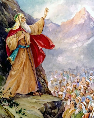Moses singing