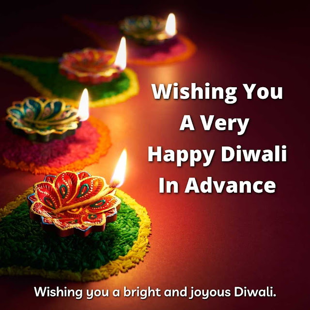 Advance Happy Diwali Quotes Wishes